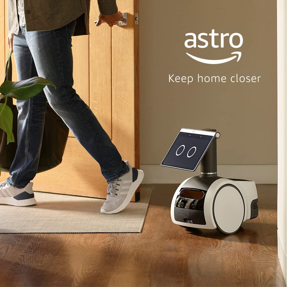 Amazon Astro, el Robot Doméstico para el Monitoreo de la casa, con Alexa. Incluye 6 Meses Gratuitos de Ring Protect Pro