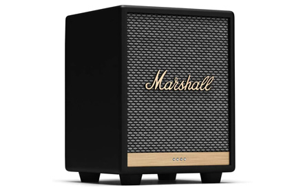 Marshall Uxbridge Home - Altavoz de voz con Amazon Alexa integrado, color negro