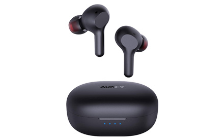 Auriculares, USB-C carga rápida, resistente al agua, 25H tiempo de reproducción, Hi-Fi Stereo Earphones para iPhone y Android